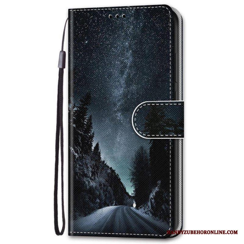 Flip Case Samsung Galaxy S22 Plus 5G Salaperäinen Luonto