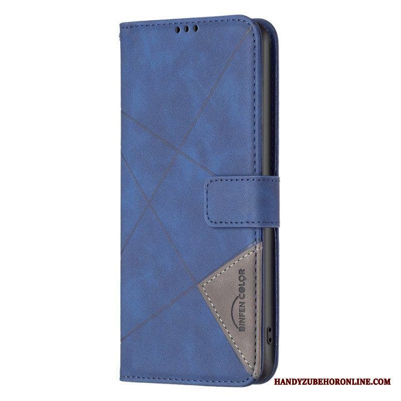 Flip Case Samsung Galaxy S23 5G Binfen Värikolmiot