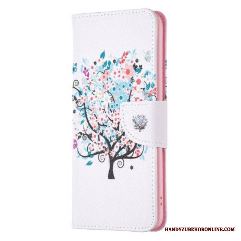 Flip Case Samsung Galaxy S23 5G Kukkiva Puu
