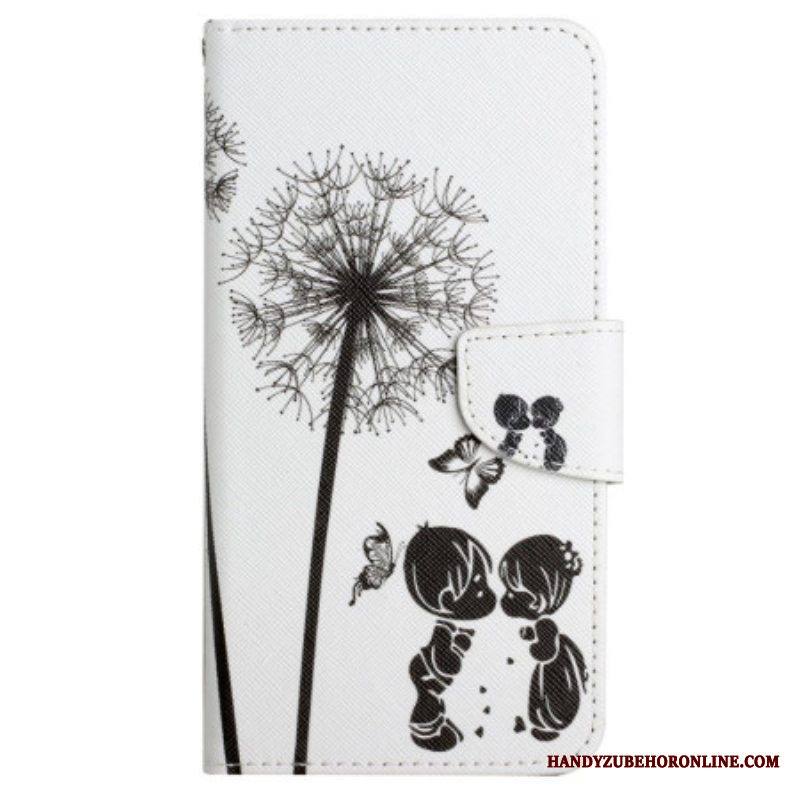 Flip Case Xiaomi 12T / 12T Pro Voikukkien Rakkaus