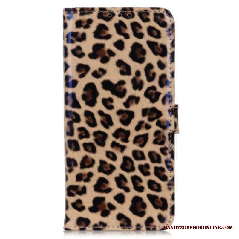 Flip Case Xiaomi 13 Lite Leopardi