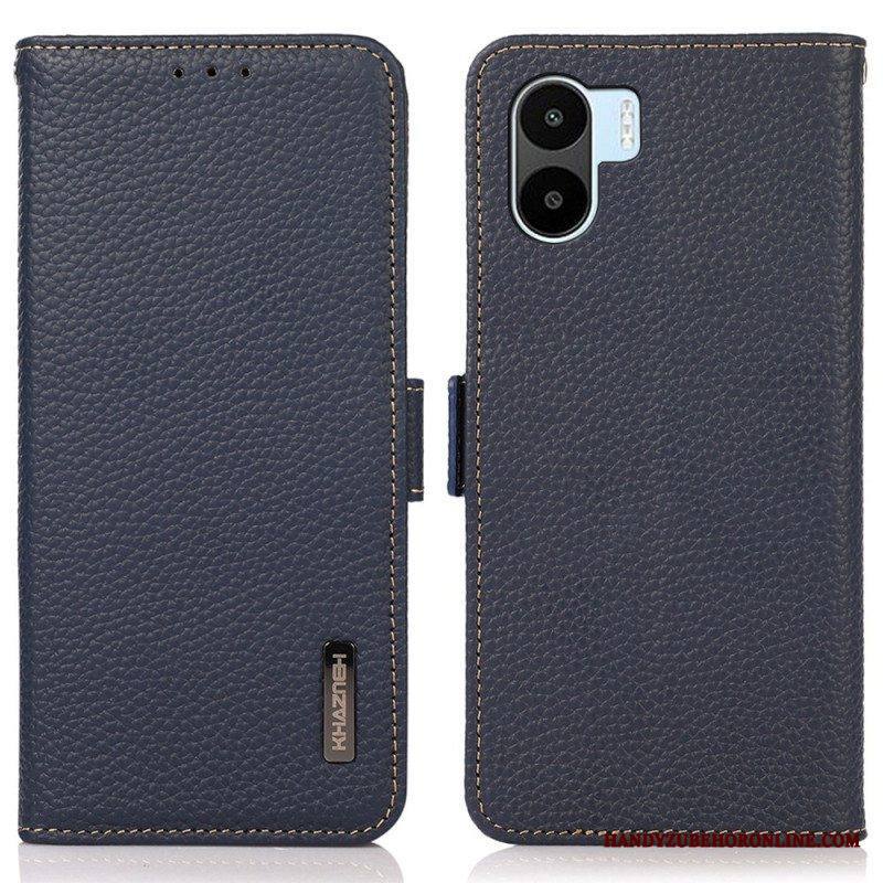 Flip Case Xiaomi Redmi A1 Litsi Nahka Khazneh Rfid