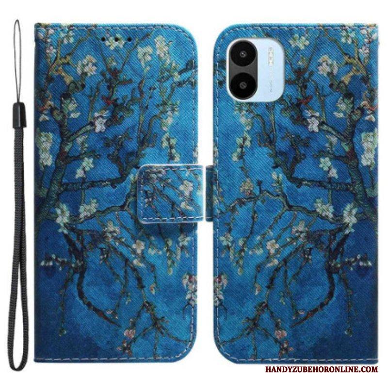 Flip Case Xiaomi Redmi A1 Premium Kukkiva Puu