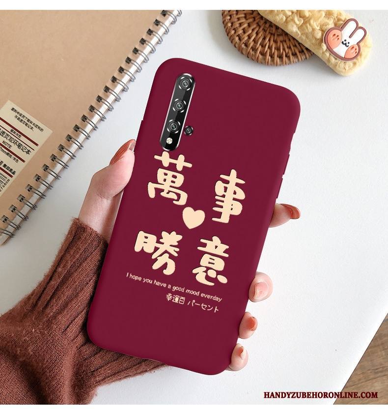 Honor 20 Kuori Silikoni Murtumaton Puhelimen Kuoret Suojaus Rotta Net Red Nuoret