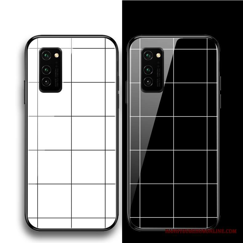 Honor 30 Pro Kuori Musta Lasi Silikoni Pleedi Pehmeä Neste Puhelimen Kuoret Taide
