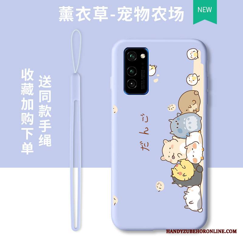 Honor 30 Pro Kuori Sarjakuva All Inclusive Silikoni Puhelimen Kuoret Suojaus Sininen