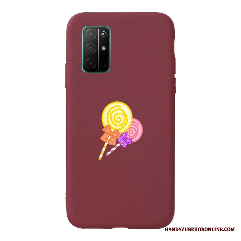 Honor 30s Kuori All Inclusive Yksinkertainen Silikoni Puhelimen Kuoret Pesty Suede Kotelo Ihana