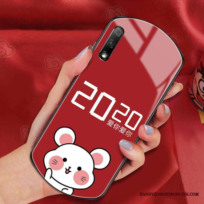 Honor 9x Kuori Punainen Kaari Puhelimen Kuoret Net Red Malli Rotta Ihana
