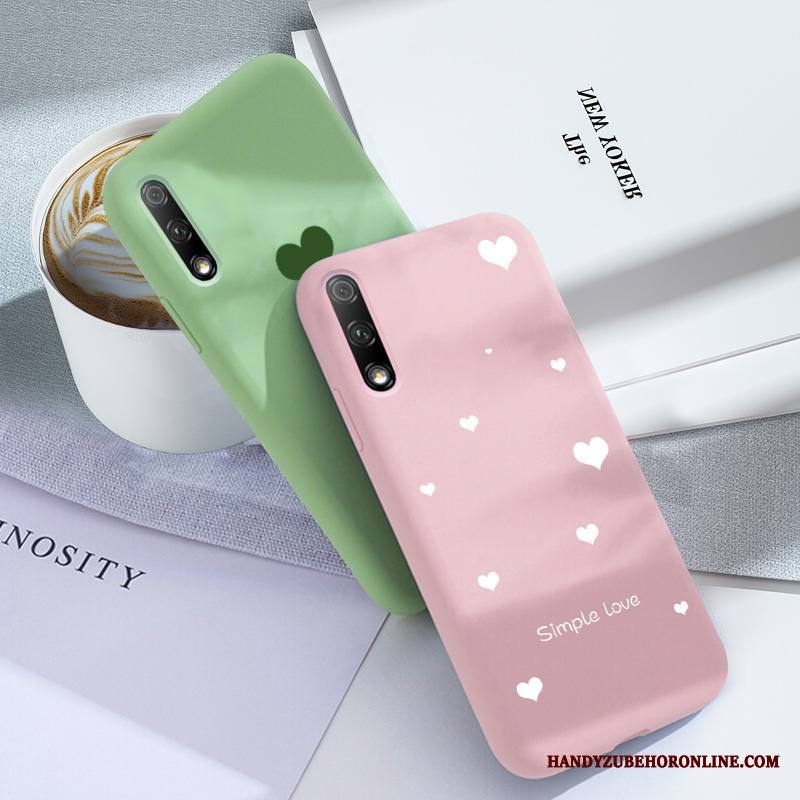 Honor 9x Kuori Silikoni Pehmeä Neste Kotelo Trendi Suojaus Jauhe Puhelimen Kuoret