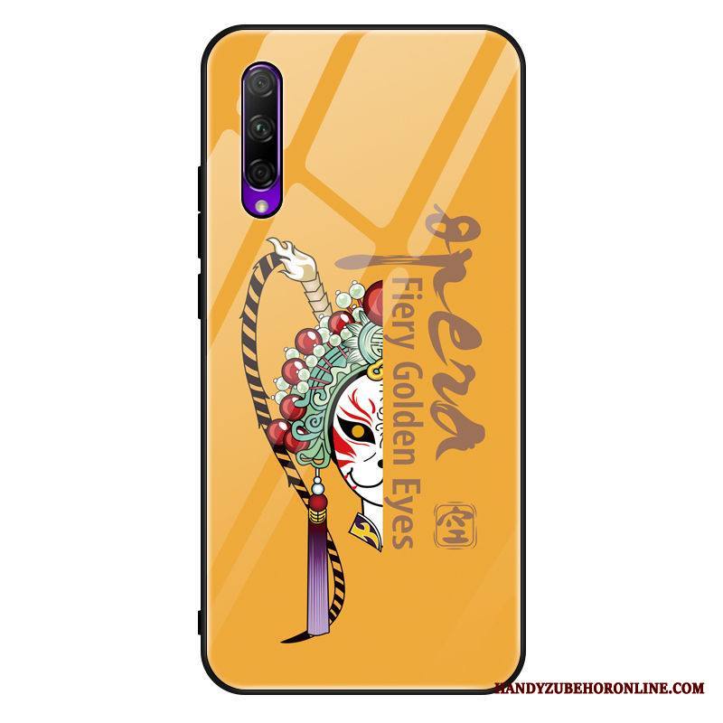 Honor 9x Pro Suojaus Keltainen Murtumaton Draama Kuori Luova Trendi