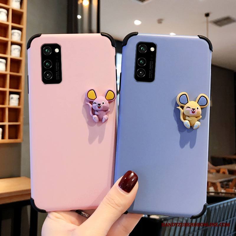 Honor View30 Pro Kuori Rakastunut Ohut Puhelimen Kuoret Silikoni Yksinkertainen Pesty Suede Ulotteinen