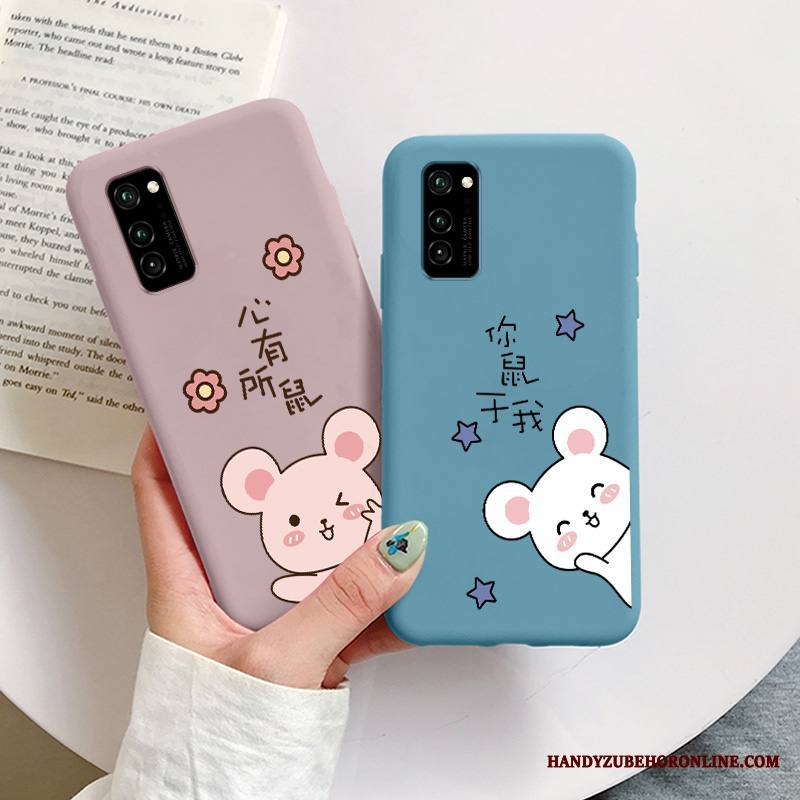 Honor View30 Pro Kuori Rotta Ihana Pehmeä Neste Trendi Persoonallisuus Pesty Suede All Inclusive
