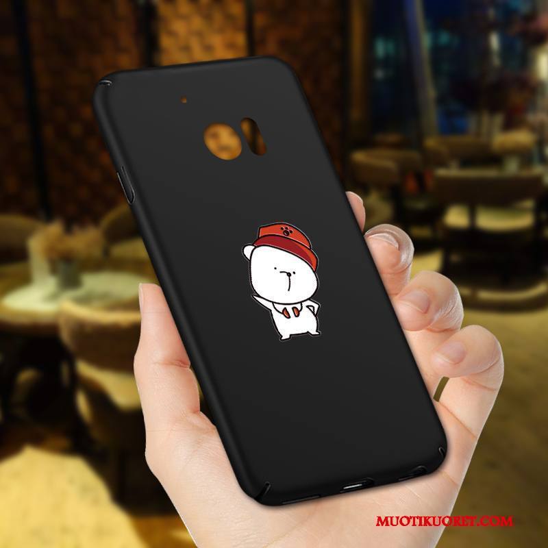 Htc 10 Kuori Pesty Suede Ohut Sarjakuva Kotelo Ultra All Inclusive Musta