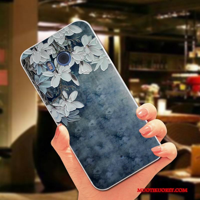 Htc U11 Kuori All Inclusive Suojaus Pehmeä Neste Vaalean Murtumaton Kustannukset Kohokuviointi