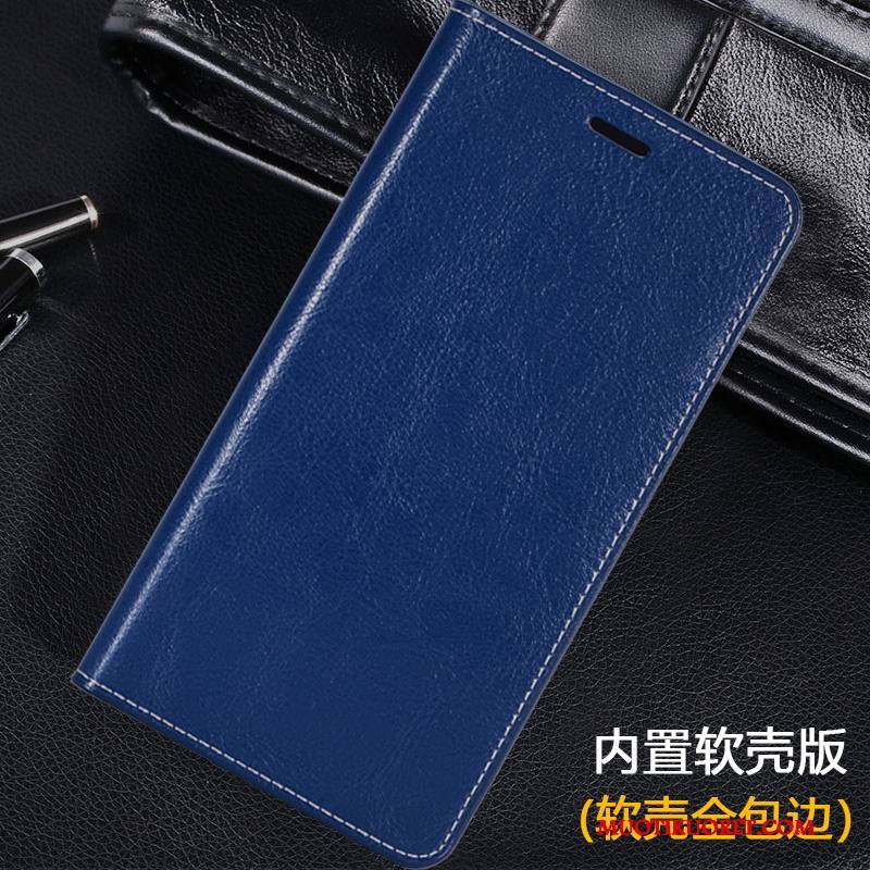 Huawei Ascend Mate 7 Kuori Aito Nahka Puhelimen Kuoret Kotelo Liiketoiminta Suojaus Murtumaton Nahkakotelo