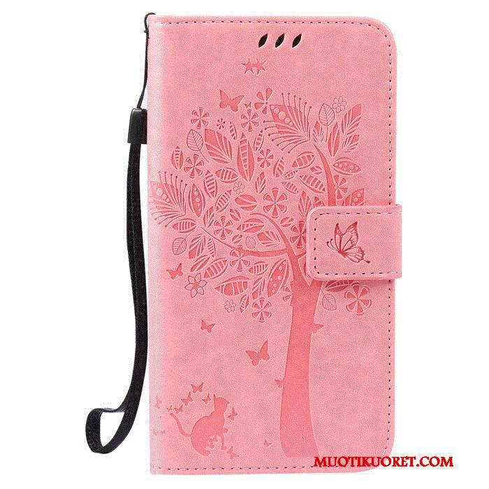 Huawei G7 Plus Kuori Puhelimen Kuoret Nahkakotelo Jauhe Murtumaton Simpukka Avaa Ikkuna