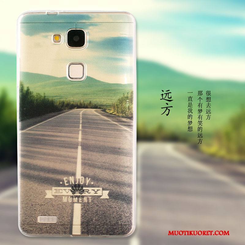 Huawei G7 Plus Pehmeä Neste Puhelimen Kuoret Suojaus Kuori Kotelo Murtumaton Silikoni