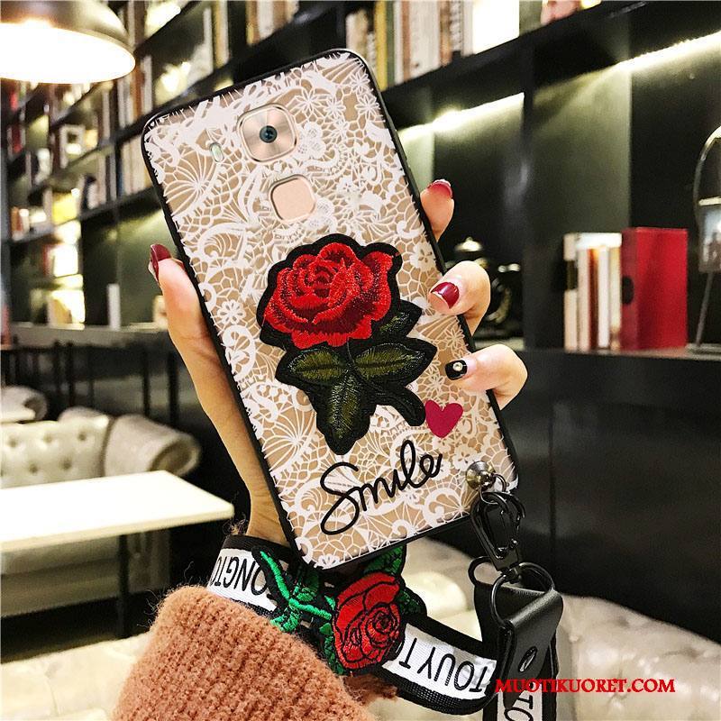Huawei G9 Plus Kotelo Valkoinen Kuori Murtumaton Puhelimen Kuoret Trendi All Inclusive