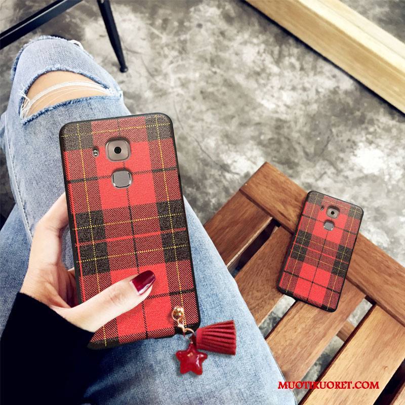 Huawei G9 Plus Kuori All Inclusive Silikoni Persoonallisuus Punainen Pehmeä Neste Luova Puhelimen Kuoret