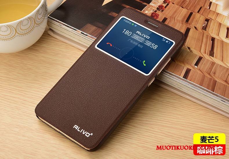 Huawei G9 Plus Kuori Pesty Suede Murtumaton All Inclusive Puhelimen Kuoret Kotelo Nahkakotelo Trendi