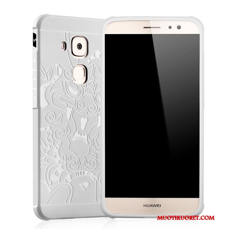 Huawei G9 Plus Suojaus Harmaa Kotelo Silikoni Kuori Murtumaton Puhelimen