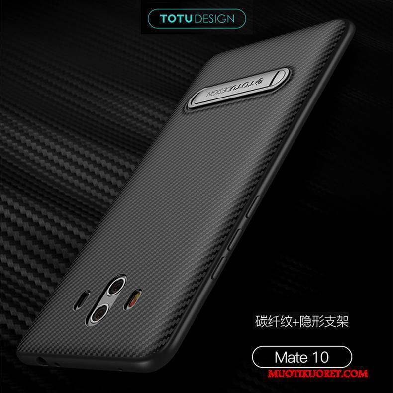 Huawei Mate 10 Kuori Kuitu Kukkakuvio Tuki Puhelimen Kotelo Pehmeä Neste Murtumaton