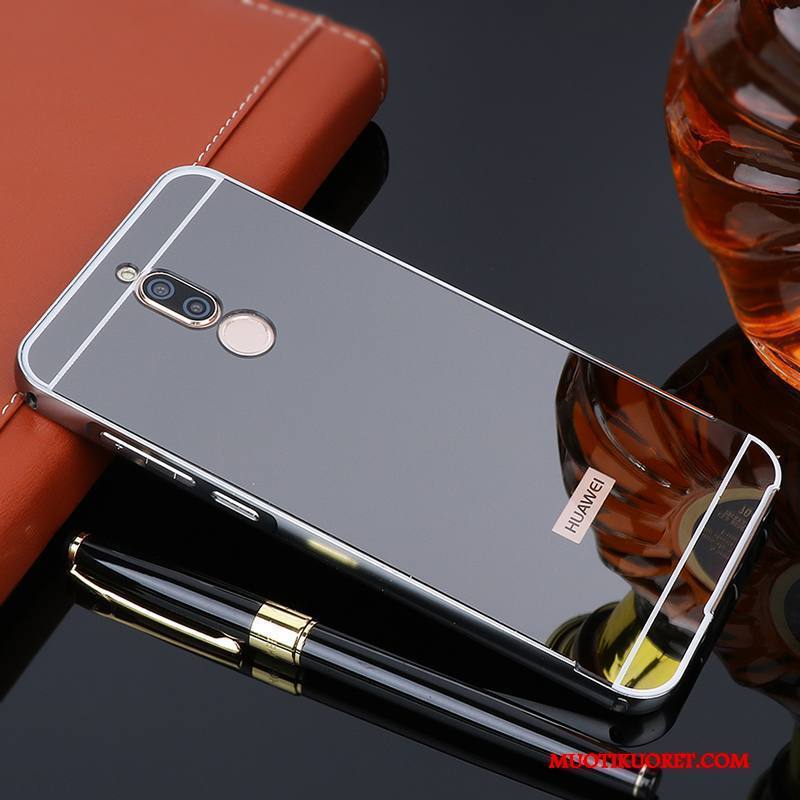 Huawei Mate 10 Lite Kuori Kotelo Puhelimen Kuoret Kehys Suojaus Musta Metalli