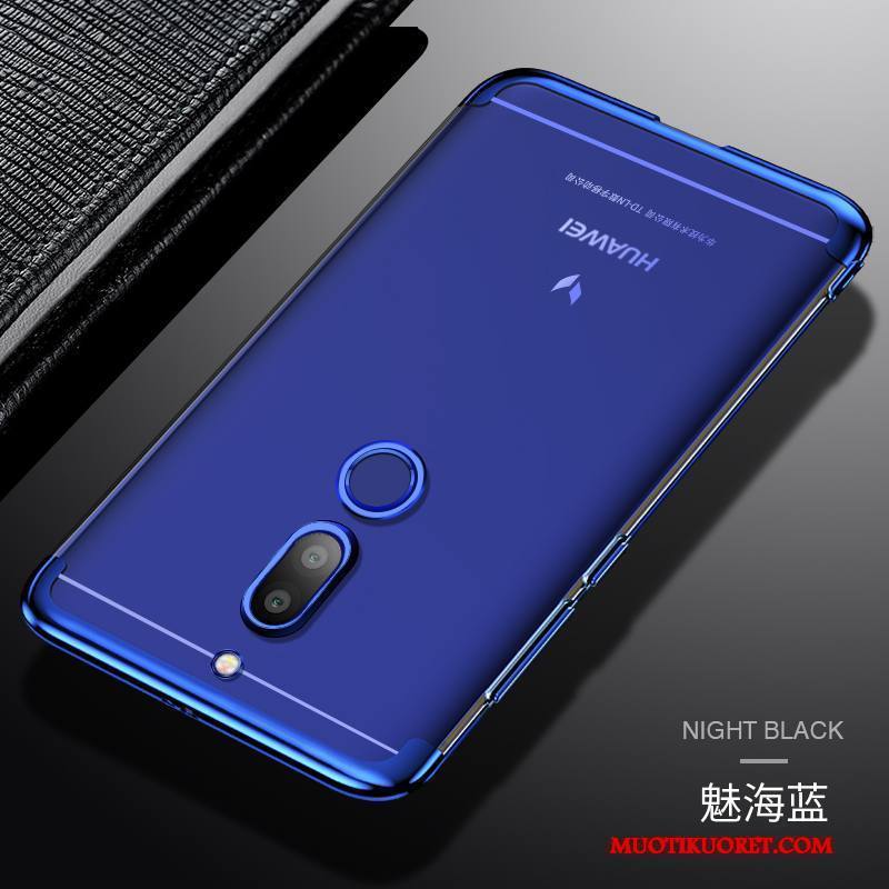 Huawei Mate 10 Lite Kuori Kotelo Silikoni All Inclusive Murtumaton Sininen Pehmeä Neste Puhelimen Kuoret