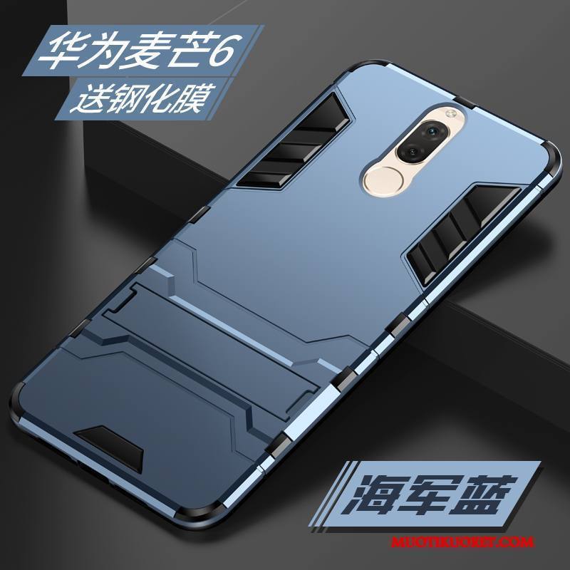 Huawei Mate 10 Lite Kuori Persoonallisuus Silikoni Kotelo Suojaus Puhelimen Kuoret All Inclusive Sininen