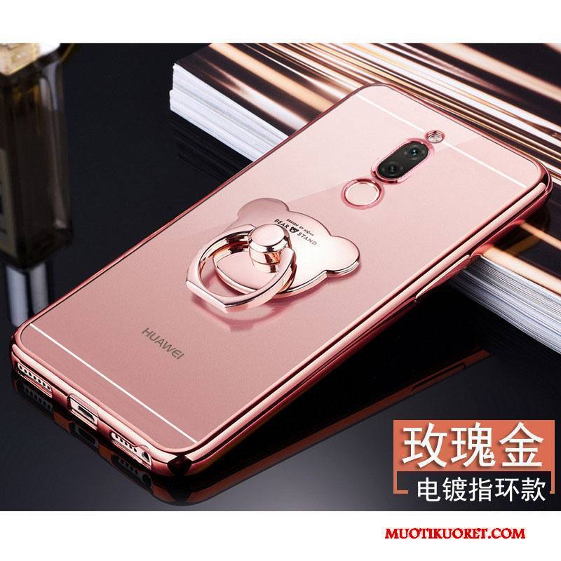 Huawei Mate 10 Lite Kuori Rengas All Inclusive Kulta Puhelimen Kuoret Niitti Suojaus Murtumaton
