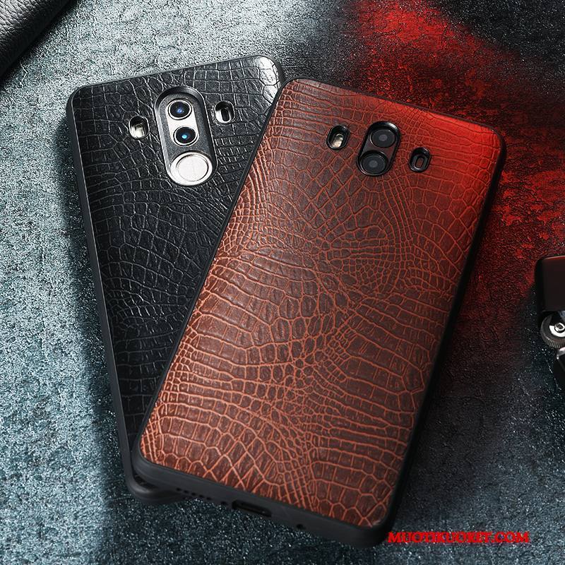 Huawei Mate 10 Pro Kuori Krokotiili Nahkakotelo Puhelimen Kuoret Liiketoiminta All Inclusive Murtumaton