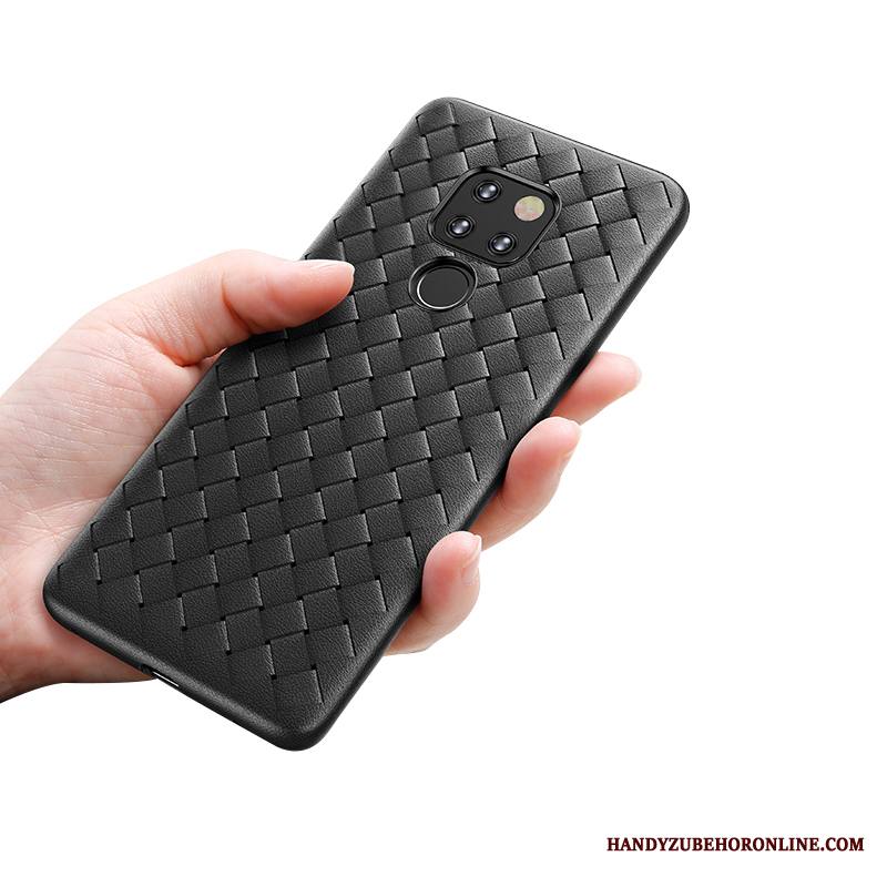 Huawei Mate 20 Kuori Kotelo Suojaus Pehmeä Neste Murtumaton Musta Puhelimen Kuoret Kevyt