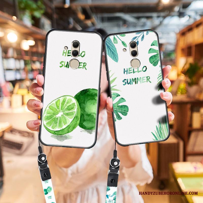Huawei Mate 20 Lite Kuori Suojaus Kotelo Persoonallisuus Pehmeä Neste Vihreä Puhelimen Kuoret