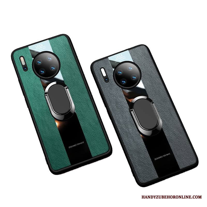 Huawei Mate 30 Kuori All Inclusive Ultra Vihreä Nahkakotelo Auto Murtumaton Puhelimen Kuoret
