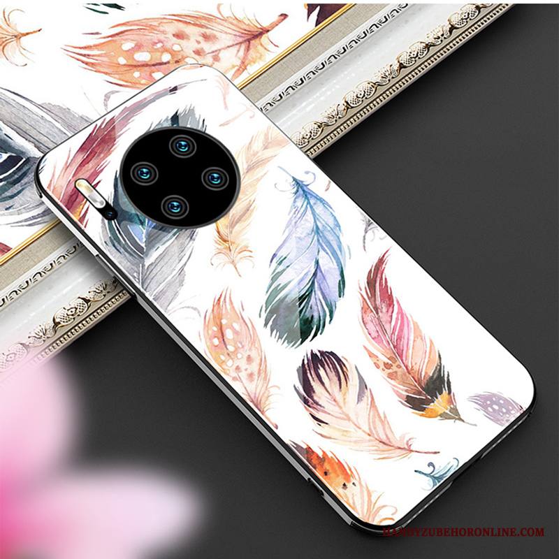 Huawei Mate 30 Kuori Luova Puhelimen Kuoret Kevyt Vuosikerta Pehmeä Neste All Inclusive Murtumaton
