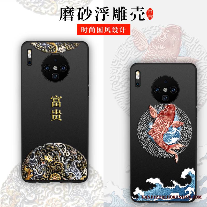 Huawei Mate 30 Kuori Net Red Murtumaton Uusi Silikoni Puhelimen Kuoret Musta Trendi