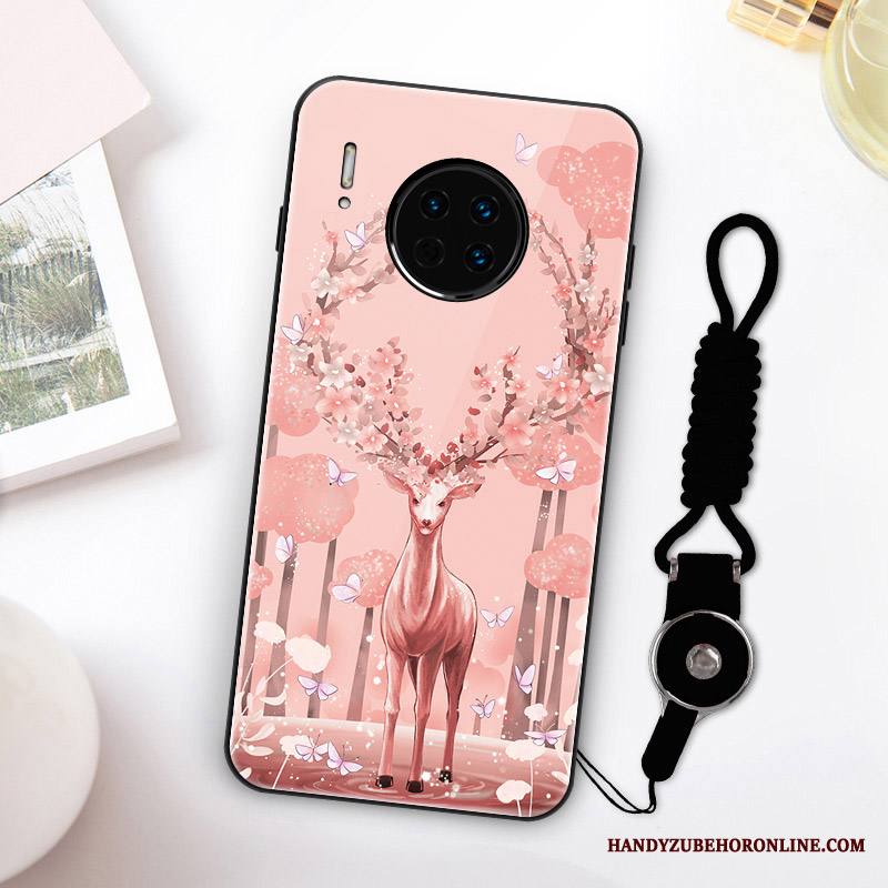 Huawei Mate 30 Kuori Ripustettavat Koristeet Jauhe Peuroja Silikoni Murtumaton Puhelimen Kuoret