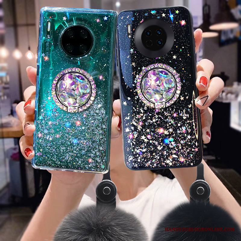 Huawei Mate 30 Pro Kuori Puhelimen Kuoret All Inclusive Silikoni Jauhe Musta Net Red Murtumaton