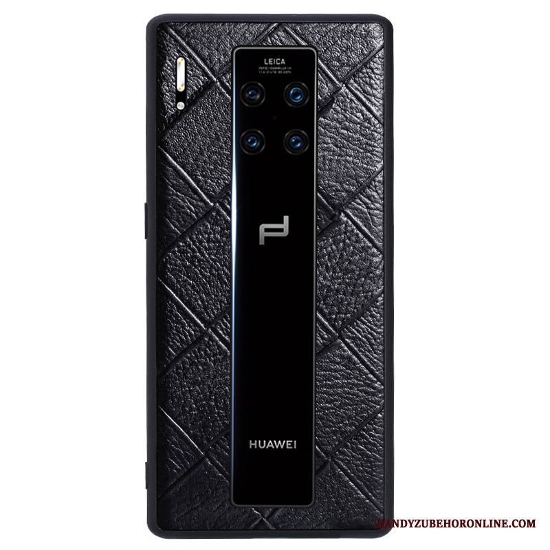 Huawei Mate 30 Rs All Inclusive Puhelimen Kuoret Kotelo Kuori Ylellisyys Musta Ultra