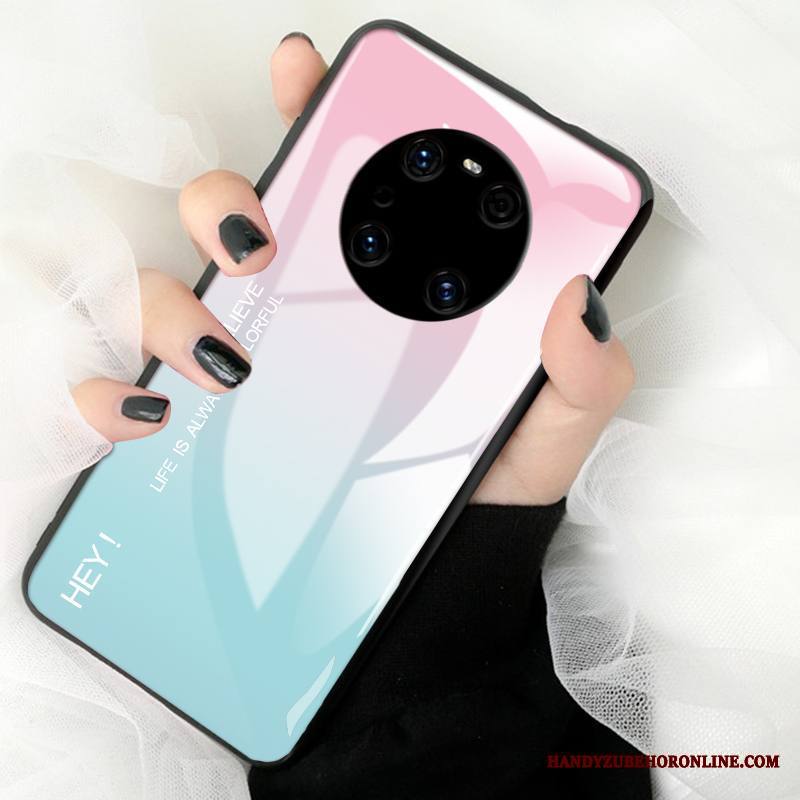 Huawei Mate 40 Pro Kuori Puhelimen Kuoret Murtumaton Suojaus Yksinkertainen Kotelo Karkaisu Tila