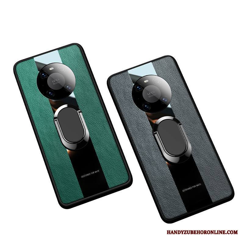 Huawei Mate 40 Pro Kuori Silikoni All Inclusive Harmaa Persoonallisuus Kotelo Yksinkertainen Nahka