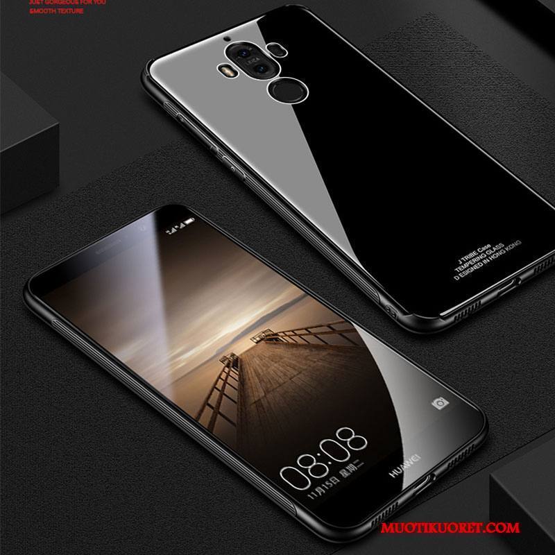 Huawei Mate 9 Kuori Kotelo Musta Persoonallisuus Metalli Trendi Murtumaton Puhelimen Kuoret