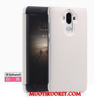 Huawei Mate 9 Kuori Liiketoiminta Ultra Murtumaton Kotelo Ohut Horrostila Valkoinen