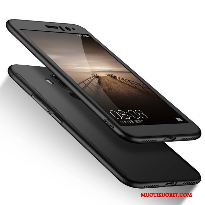 Huawei Mate 9 Kuori Puhelimen Kuoret Musta All Inclusive Suojaus Silikonikuori Kotelo Murtumaton