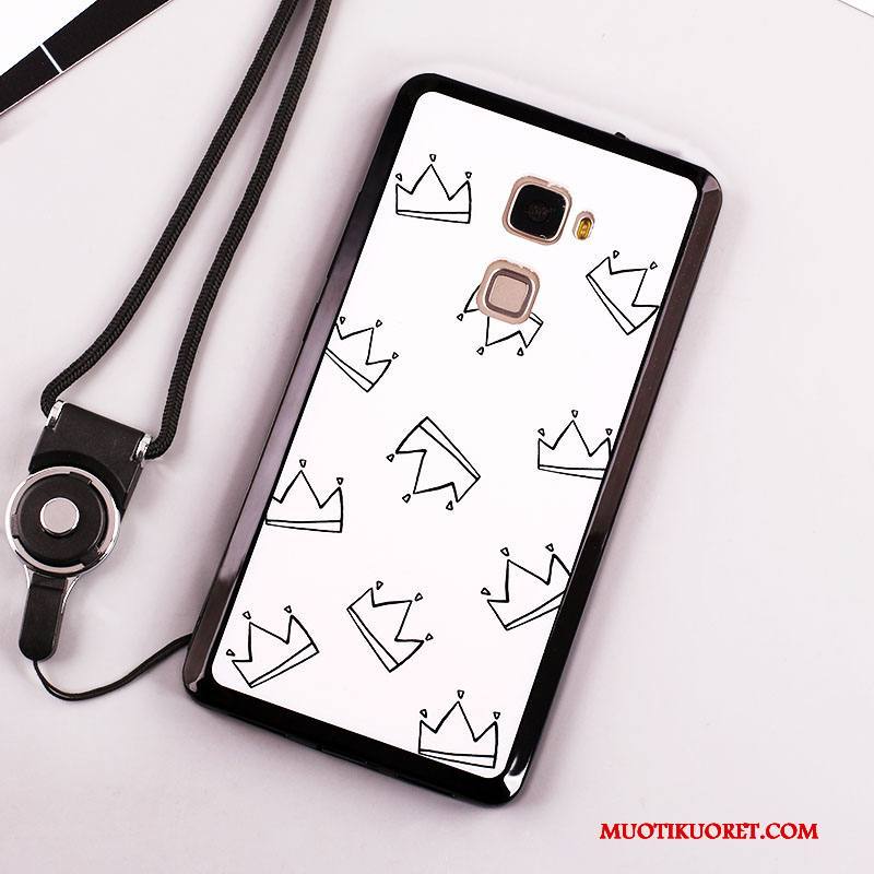 Huawei Mate S Kuori Suojaus Pehmeä Neste Maalaus Kotelo Puhelimen Kuoret Valkoinen