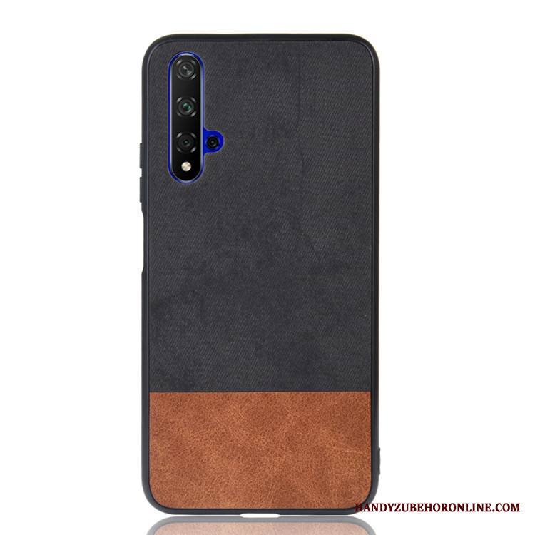 Huawei Nova 5t All Inclusive Kuori Värisävyt Kotelo Trendi Suojaus Musta