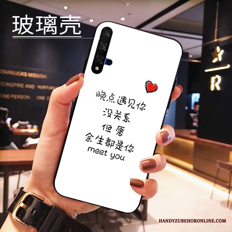 Huawei Nova 5t Kuori Valkoinen Puhelimen Kuoret Persoonallisuus Trendi Silikoni Tila Ihana