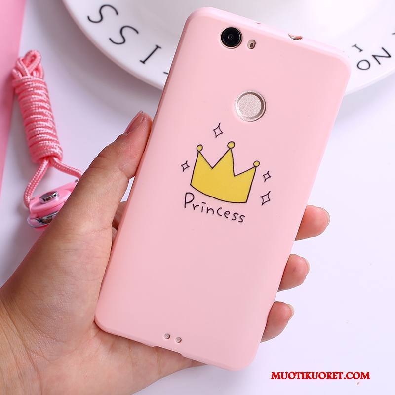 Huawei Nova Kuori Jauhe Pehmeä Neste Silikoni Ihana Ripustettavat Koristeet Suojaus Murtumaton