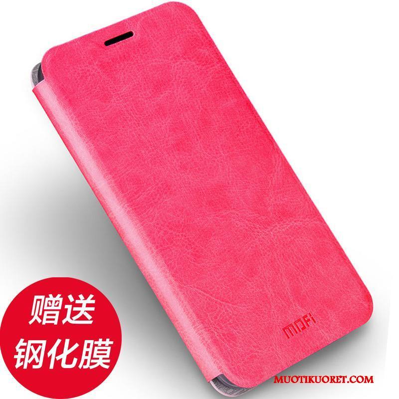 Huawei Nova Kuori Nahkakotelo Simpukka Punainen Puhelimen Suojaus Puhelimen Kuoret Trendi
