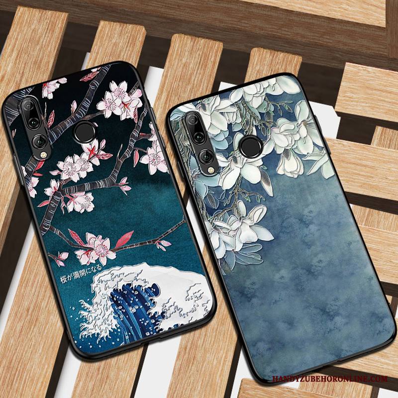 Huawei P Smart+ 2019 Kuori Kohokuviointi Muokata Pehmeä Neste Ylellisyys Ohut All Inclusive Uusi